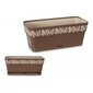 Kukkarasia tarjottimella Gaia 30x13x12cm ruskea hinta ja tiedot | Terassilattiat | hobbyhall.fi