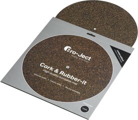 Pro-Ject Cork &amp; Rubber It 3mm matto hinta ja tiedot | Vinyylilevysoittimet ja gramofonit | hobbyhall.fi