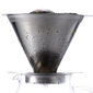 Hario V60-01 Premium Double Mesh metallikahvin tiputin hinta ja tiedot | Kahvinkeittimen tarvikkeet | hobbyhall.fi