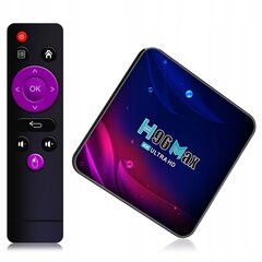 ÄLYKÄS LAATIKKO TV 4K H96 MAX ANDROID TV LIITE 16GB hinta ja tiedot | Mediasoittimet ja -tarvikkeet | hobbyhall.fi