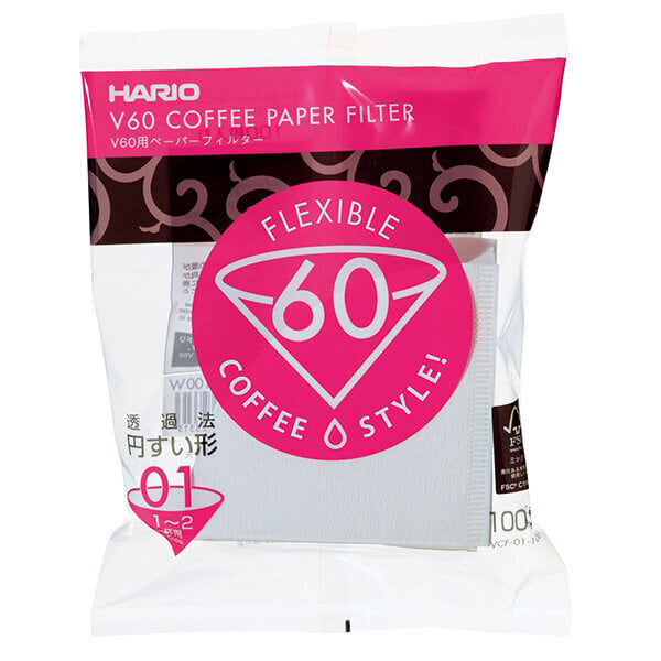 Hario V60-01 kahvinsuodattimet