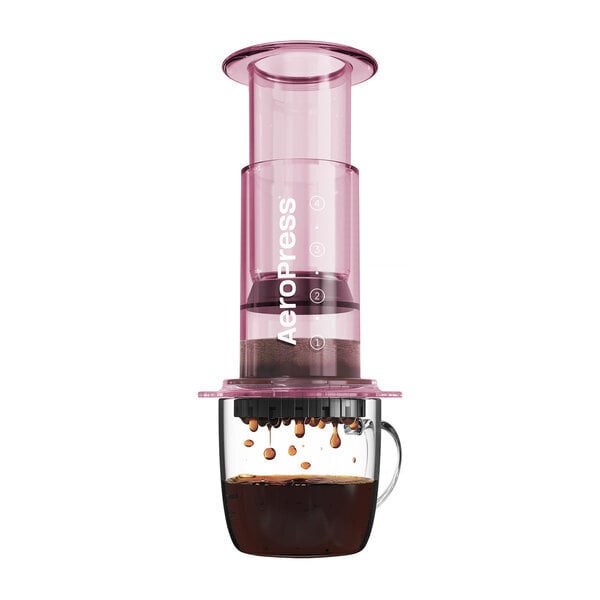 AeroPress - Kirkas vaaleanpunainen panimo hinta ja tiedot | Kahvimyllyt | hobbyhall.fi