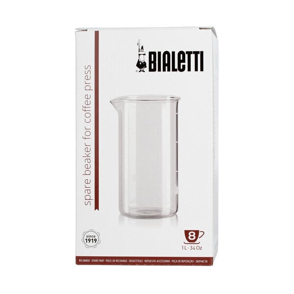 Bialetti - 350ml ranskalaisen puristimen korvaava lasi hinta ja tiedot | Kahvinkeittimen tarvikkeet | hobbyhall.fi