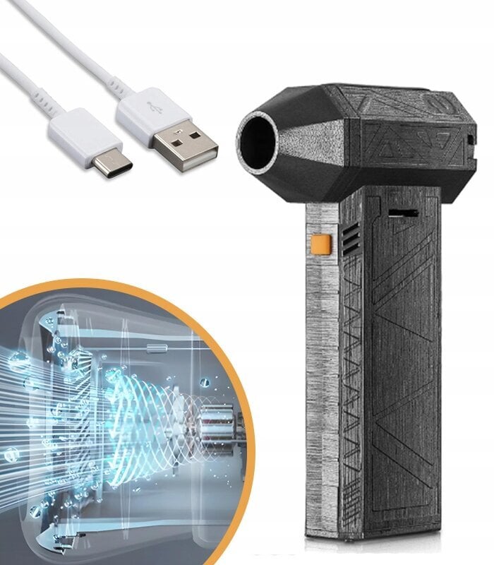 MINI TUULETIN PUHALLIN KANNETTAVA LADATTAVA USB MONITOIMINEN PUUTARHA hinta ja tiedot | Pölynimurit | hobbyhall.fi