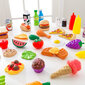 Kidkraft Play Food leikki-elintarvikkeet, 65 osaa hinta ja tiedot | Tyttöjen lelut | hobbyhall.fi