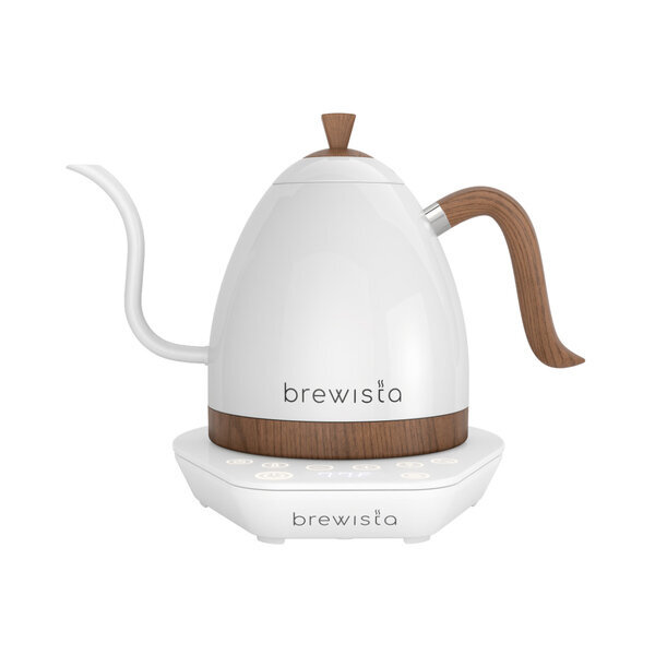 Brewista Artisan Variable Temp Electric Kettle -vedenkeitin, 1L, mattavalkoinen hinta ja tiedot | Vedenkeittimet | hobbyhall.fi