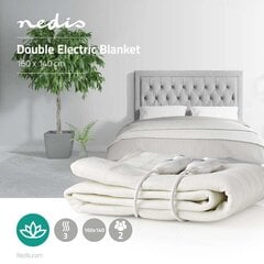 Nedis sähköinen viltti 140x160cm - 3 lämpötila-asetusta hinta ja tiedot | Kotitaloustarvikkeet | hobbyhall.fi