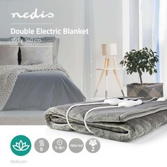 Nedis Sähköinen Aluspeitto 140x160cm - 9 Lämpöasetusta hinta ja tiedot | Kotitaloustarvikkeet | hobbyhall.fi