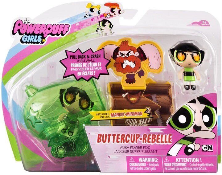 POWER PUFF GIRLS setti Aura Power Pods hinta ja tiedot | Tyttöjen lelut | hobbyhall.fi