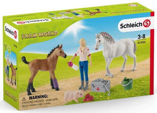 SCHLEICH FARM WORLD Eläinlääkärin vierailu hinta ja tiedot | Tyttöjen lelut | hobbyhall.fi