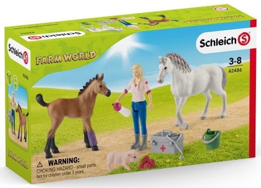 Schleich Farm World Eläinlääkärisetti hinta ja tiedot | Tyttöjen lelut | hobbyhall.fi