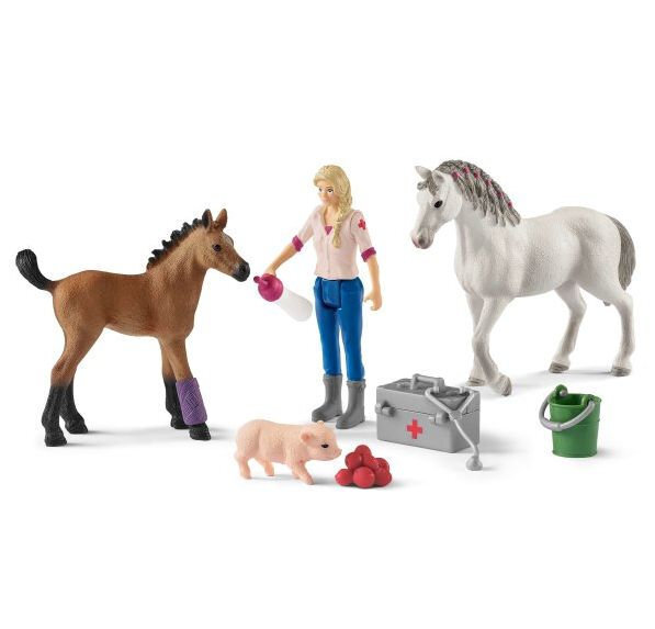 Schleich Farm World Eläinlääkärisetti hinta ja tiedot | Tyttöjen lelut | hobbyhall.fi