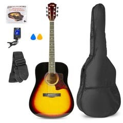 Max SoloJam Western Guitar Pack Sunburst hinta ja tiedot | Kitarat | hobbyhall.fi