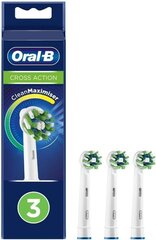 Oral-B Cross Action hinta ja tiedot | Sähköhammasharjan vaihtoharjat | hobbyhall.fi