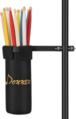 Donner Drumstick Holder Nylon -rumpujen laukku 10 paria rumpukeppejä hinta ja tiedot | Lyömäsoittimet | hobbyhall.fi