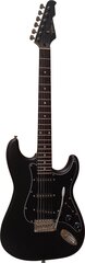 Electrog ovat Matt Black -Electric Guitar - sarjassa 20watt -vahvistin - laukku - kaista - jouset - 3xpik hinta ja tiedot | Vision Top Ääni- ja videolaitteet | hobbyhall.fi