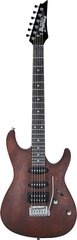 Ibanez Gio Sa -sarja GSA60-WNF-Electric Guitar-Walnut Flat & Rockjam Universal Portable A-Former -kitarajalusta akustiselle kitaralle, sähkökitaralle ja bassolle hinta ja tiedot | Kitarat | hobbyhall.fi