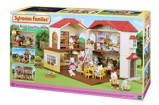 Sylvanian Families rivitalo punaisella katolla hinta ja tiedot | Tyttöjen lelut | hobbyhall.fi