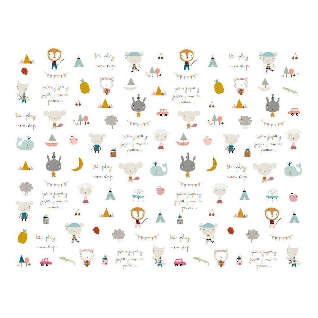 Pinnasängyn peite Haciendo el Indio Play (120 x 180 cm) (80 cm:n vauvansänky) hinta ja tiedot | Lakanat | hobbyhall.fi