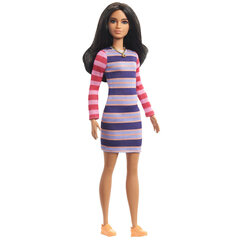 Nukke Barbie fashionista neulemekolla Mattel, Nr.. 147 hinta ja tiedot | Tyttöjen lelut | hobbyhall.fi