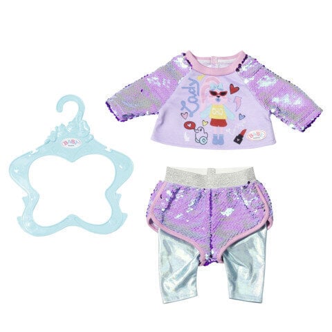 BABY born Fashion 2 assorted 43cm hinta ja tiedot | Tyttöjen lelut | hobbyhall.fi