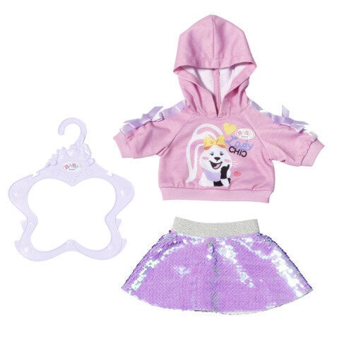 BABY born Fashion 2 assorted 43cm hinta ja tiedot | Tyttöjen lelut | hobbyhall.fi