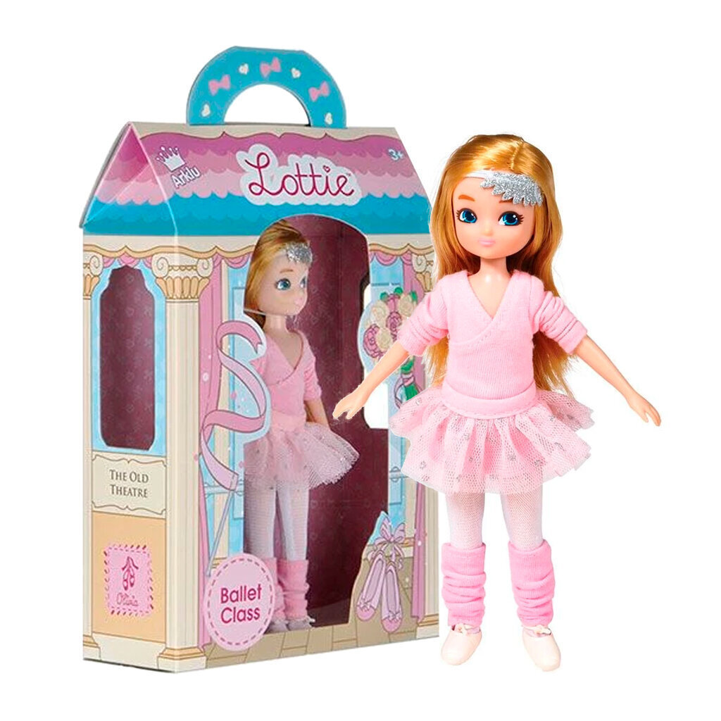 Lottie Ballet Class -nukke, 18 cm hinta ja tiedot | Tyttöjen lelut | hobbyhall.fi