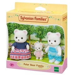 Sylvanian Families -jääkarhuperhe, 3 hahmoa hinta ja tiedot | Tyttöjen lelut | hobbyhall.fi