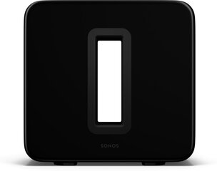 Sonos Sub Gen 3 SUBG3EU1BLK, musta hinta ja tiedot | Kaiuttimet ja soundbarit | hobbyhall.fi