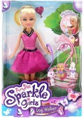 SPARKLE GIRLZ nukke Dog Walker hinta ja tiedot | Tyttöjen lelut | hobbyhall.fi