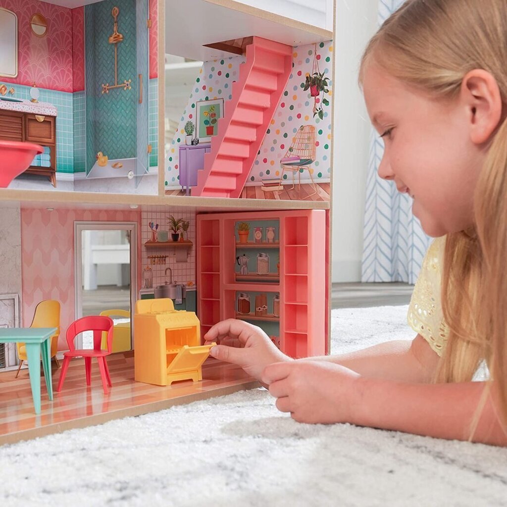 Kidkraft Charlie nukkekoti hinta ja tiedot | Tyttöjen lelut | hobbyhall.fi