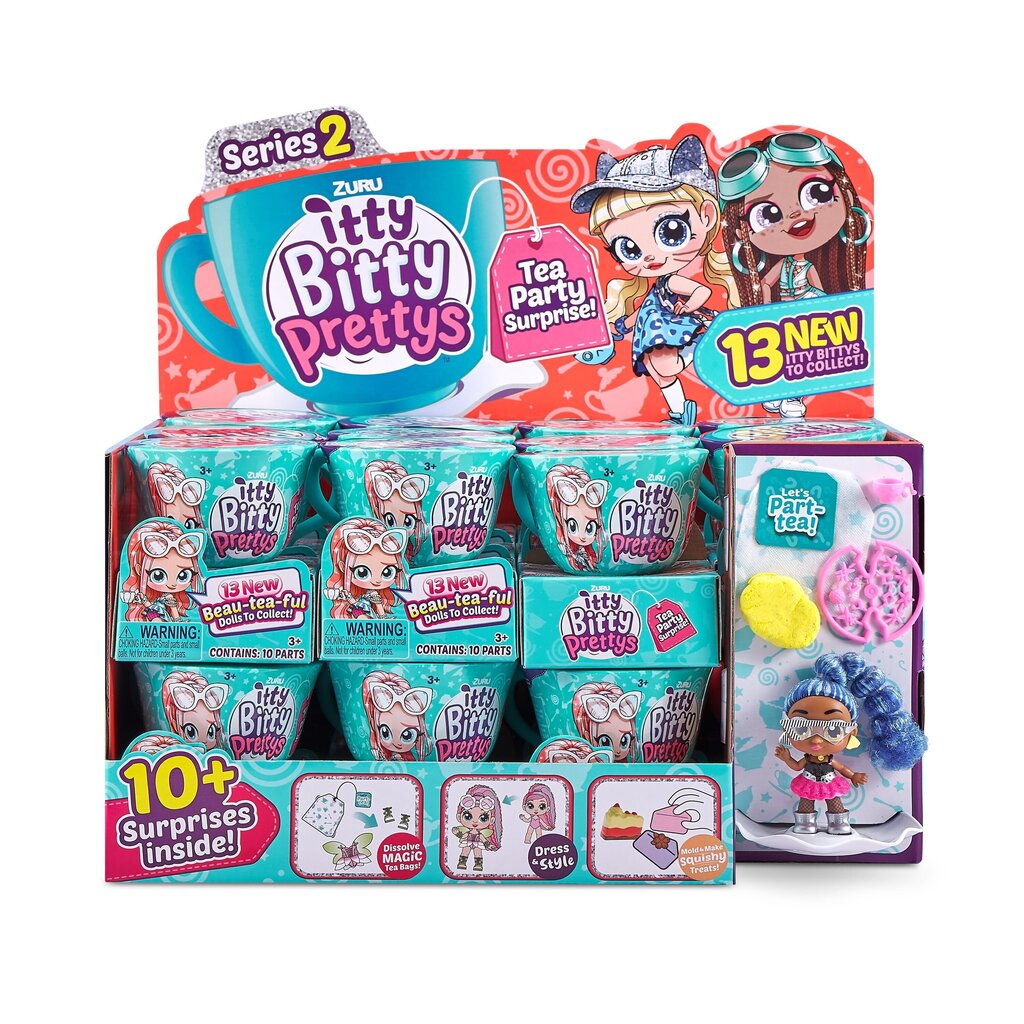 Keräilyhahmosetti Zuru Itty Bitty Prettys Tea Party, sarja 2, 9704UQ1 hinta ja tiedot | Tyttöjen lelut | hobbyhall.fi