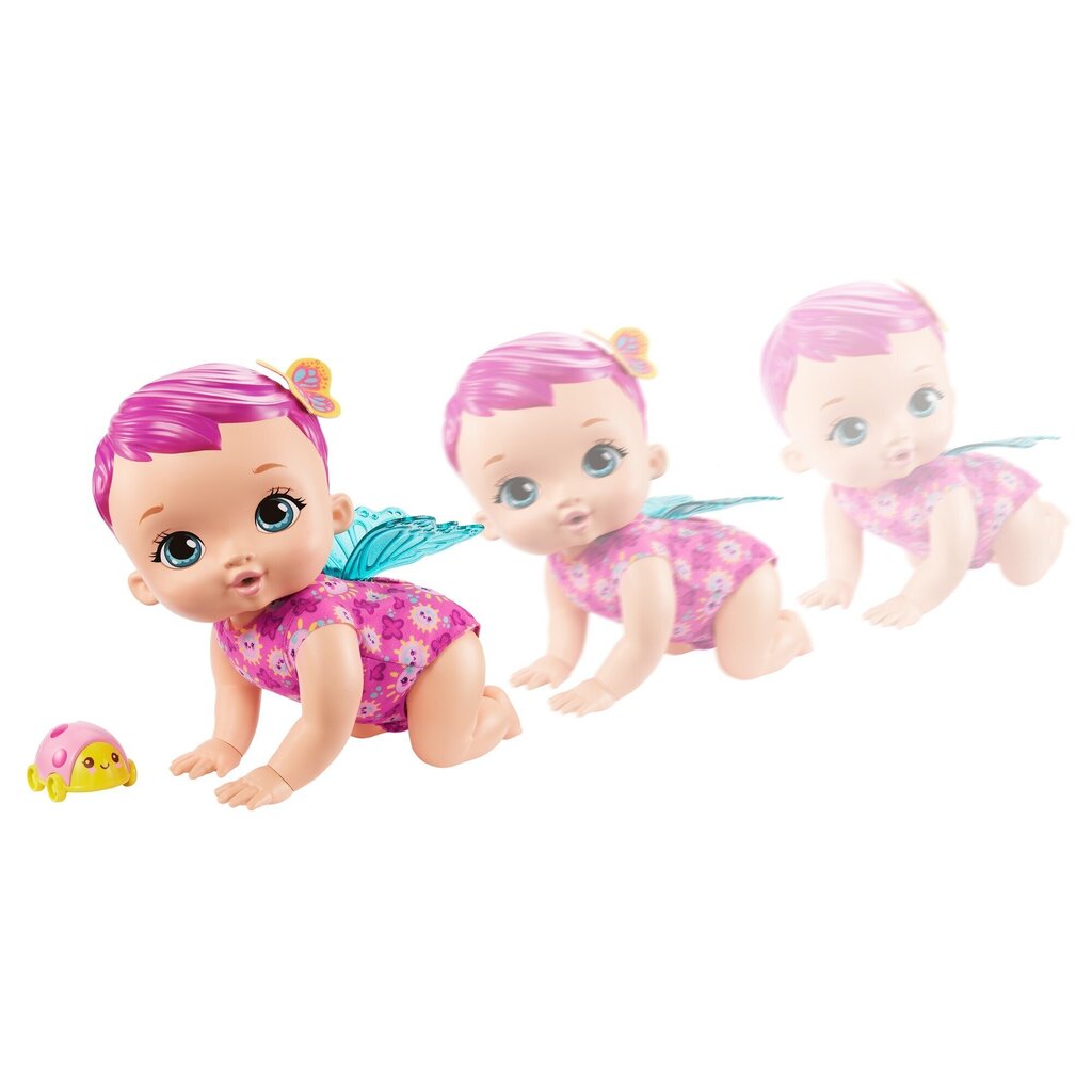 My Garden Baby Fledgling Baby Doll - Butterfly vaaleanpunainen hinta ja tiedot | Tyttöjen lelut | hobbyhall.fi