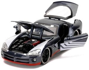 Jada Marvel Spider Man Venom Dodge Viper 2008 1:24 hinta ja tiedot | Poikien lelut | hobbyhall.fi