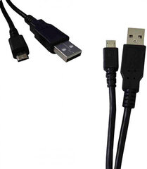 EDM, Micro USB/USB-A, 1,8 m hinta ja tiedot | Kaapelit ja adapterit | hobbyhall.fi