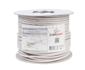 Gembird UTP kaapeli KAT 6 AWG24 CCA, 100m. hinta ja tiedot | Kaapelit ja adapterit | hobbyhall.fi