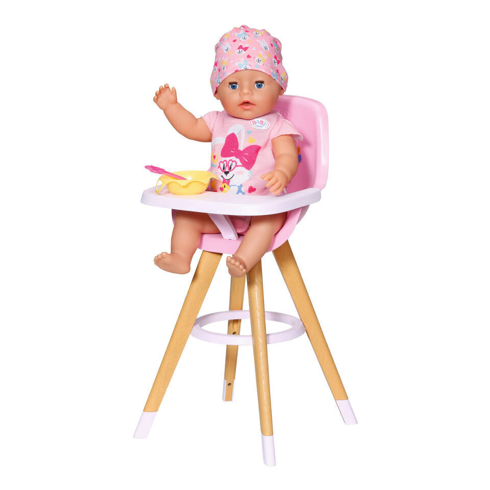 Doll Baby Born ruokapöydän tuoli. hinta ja tiedot | Tyttöjen lelut | hobbyhall.fi