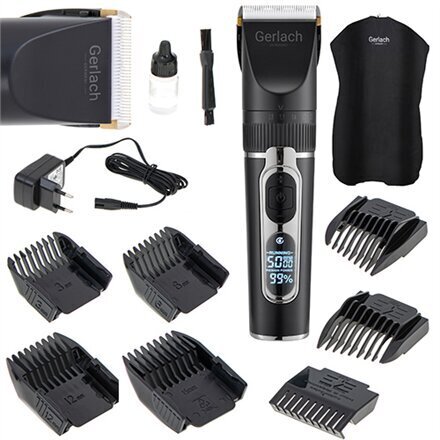Gerlach Hair Clipper GL 2829 Cordless or hinta ja tiedot | Hiustenleikkuukoneet ja trimmerit | hobbyhall.fi