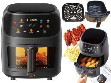 Ilmakeitin Linbox FRYER AIR FRYER 5502 1400 W 5 l hinta ja tiedot | Airfryerit ja friteerauskeittimet | hobbyhall.fi