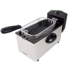 Esperanza perinteinen rasvakeitin SUURI FRYER 3L 2000W SÄHKÖ 2200W 3l hinta ja tiedot | Airfryerit ja friteerauskeittimet | hobbyhall.fi