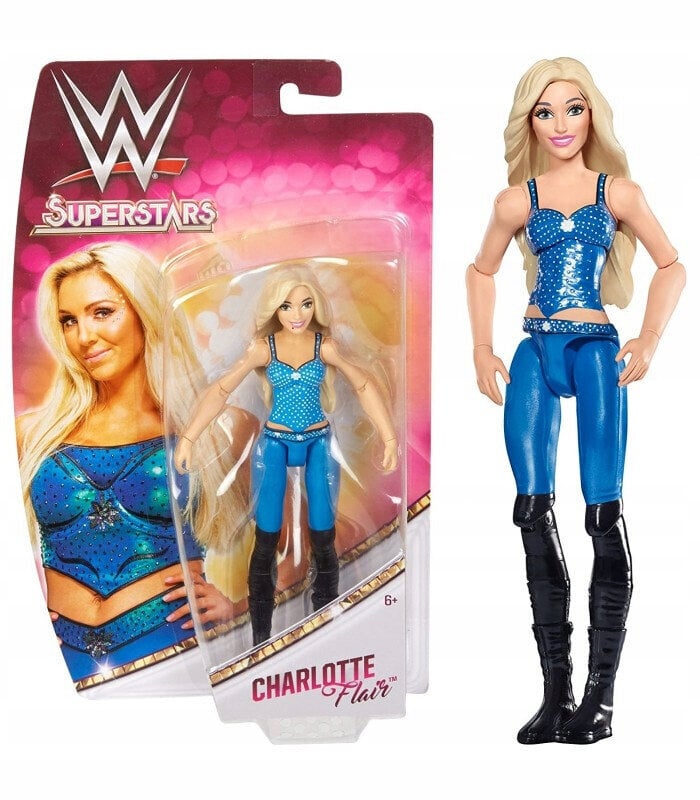 Mattel WWE Superstars Charlotte Flair -figuuri hinta ja tiedot | Tyttöjen lelut | hobbyhall.fi