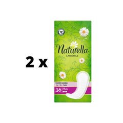 Hygieniatyynyt Naturella Camomile Plus, 36 kpl x 2 kpl paketti hinta ja tiedot | Naturella Hajuvedet ja kosmetiikka | hobbyhall.fi