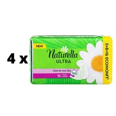 Hygieniapakkaukset Naturella Super Plus, 16 kpl x 4 kpl hinta ja tiedot | Tamponit ja terveyssiteet | hobbyhall.fi