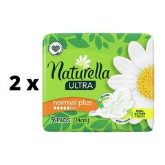 Hygieniapaketit Naturella Ultra Regular Deo, 9 kpl x 2 kpl hinta ja tiedot | Tamponit ja terveyssiteet | hobbyhall.fi