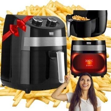 FRYER FRYER 3,7L TEHOKAS SÄÄTÖ VIRTAUS UUSI hinta ja tiedot | Airfryerit ja friteerauskeittimet | hobbyhall.fi