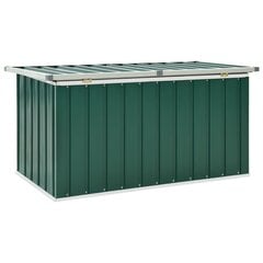 Puutarhan varastoarkku vihreä 129x67x65 cm hinta ja tiedot | Kompostorit ja jäteastiat | hobbyhall.fi