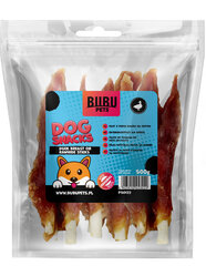 Bubu Pets ankka raakanahkatikuilla 500g hinta ja tiedot | Bubu Pets Lemmikit | hobbyhall.fi