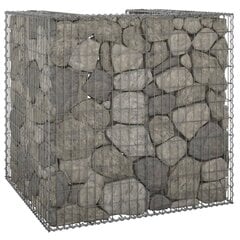 Gabionseinä roska-astioille galvanoitu teräs 110x100x110 cm hinta ja tiedot | Kukkaruukut | hobbyhall.fi