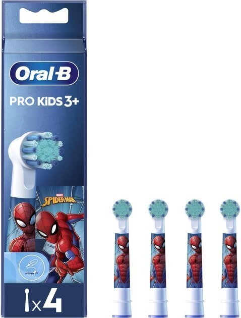 Oral-B EB10-4 Kids Spiderman hinta ja tiedot | Sähköhammasharjan vaihtoharjat | hobbyhall.fi
