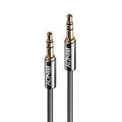 CABLE AUDIO 3.5MM 10M/CROMO 35325 LINDY hinta ja tiedot | Kaapelit ja adapterit | hobbyhall.fi